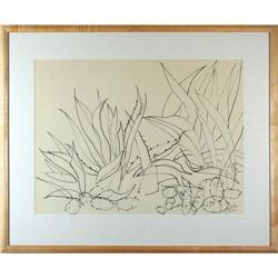 Louis Ribak, Pen & Ink