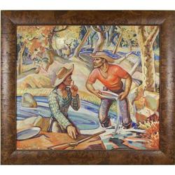 Lloyd Moylan, Oil on Canvas