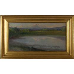 Richard H. Tallant, Oil on Board