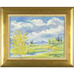 Eve Drewelowe, Oil on Board