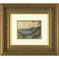 Charles Partridge Adams, Watercolor