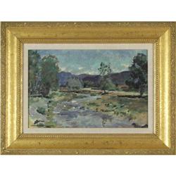 Charles Berninghaus, Oil on Board