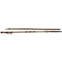 2 Hitched Horsehair Peyote Sticks
