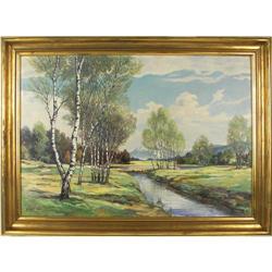 H. Wolf, Oil on Canvas