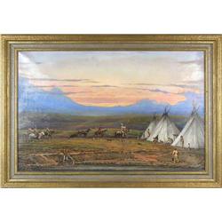 Clarke True, Oil on Canvas