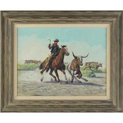 Ted Littlefield, Oil on Canvas