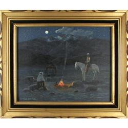 Charles Damrow, Oil on Board