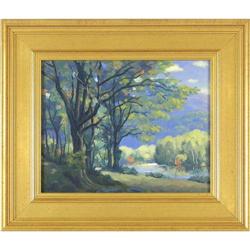 Harold Vincent Skene, Oil on Board