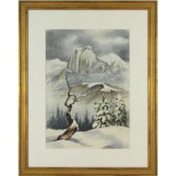 Inez Tatum, Watercolor