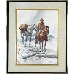 Newman Myrah, Oil on Canvas