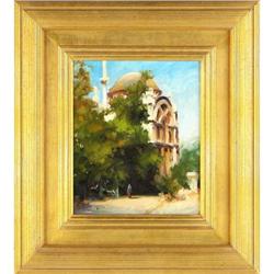 Kim English, Oil on Board