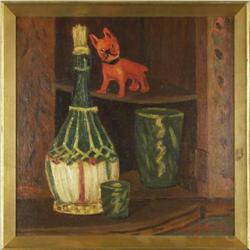 Frank Vavra, Oil on Board