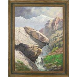 Inez Tatum, Oil on Board