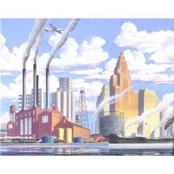 Jack A. D'Andrea, Gouache