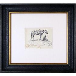 Olaf Wieghorst, Lithograph