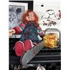 Image 1 : Aprox 26in Chucky With Chain Saw