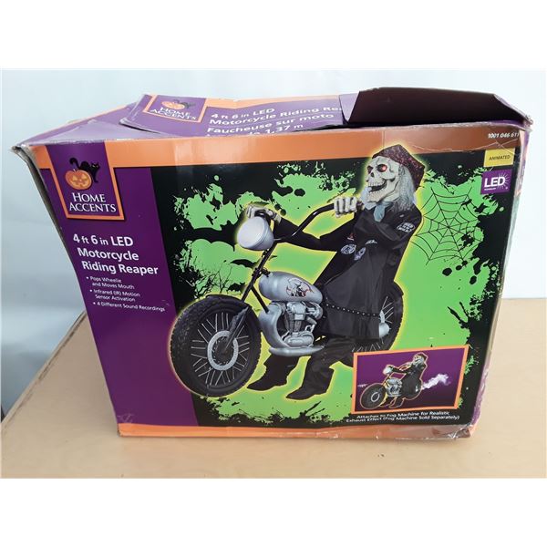 LED Motorcycle Riding Reaper 4ft 6in