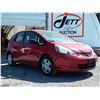 Image 3 : H4 --  2009 HONDA FIT DX-A , Red , 211845  KM's