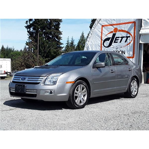 H6D --  2009 FORD FUSION SEL AWD , Grey , 108054  KM's
