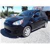 Image 1 : D2 --  2014 MITSUBISDHI MIRAGE ES  , Black , 108324  KM's