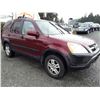 Image 3 : C1 --  2003 HONDA CR-V EX , Red , 209175  KM's
