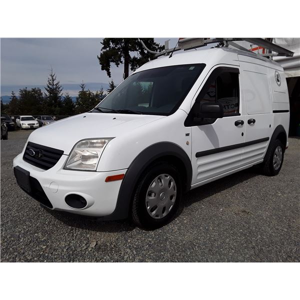 H6G --  2010 FORD TRANSIT CONNECT XLT  , White , 100558  KM's