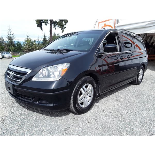 D5 --  2007 HONDA ODYSSEY EXL  , Black , 172257  KM's