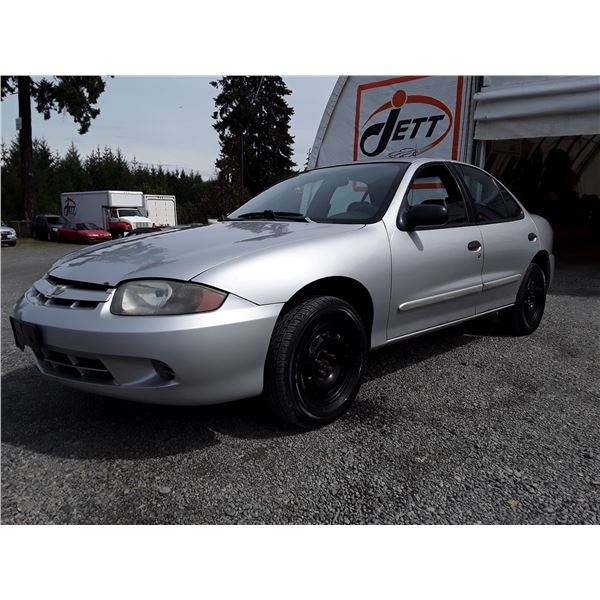 A12A --  2003 CHEVROLET CAVALIER , Grey , 125368  KM's