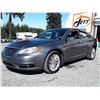 Image 1 : E3 --  2013 CHRYSLER 200 LTD  , Grey , 103750  KM's