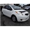 Image 3 : J2 --  2007 TOYOTA YARIS  , White , 279269  KM's