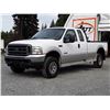 Image 1 : F6 --  2003 FORD F350 SRW SUPER DUTY 4X4 DIESEL , White , 186861  KM's