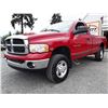 Image 1 : H3 --  2003 DODGE RAM 2500 ST 4X4 LONG BOX , Red , 214950  KM's