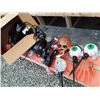 Image 1 : Box W/Asssorted Halloween Lighting Deco