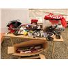 Image 1 : Large Lot of Christmas Stuff Electronics Antique Camera and More