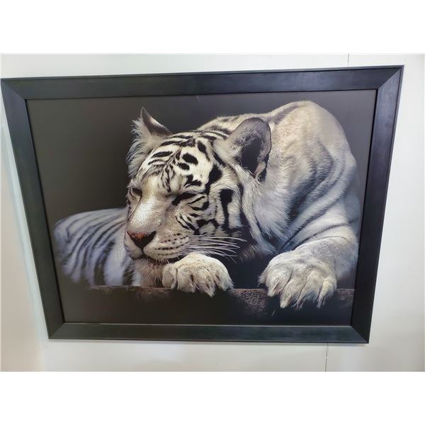 Large Framed Tiger Picture