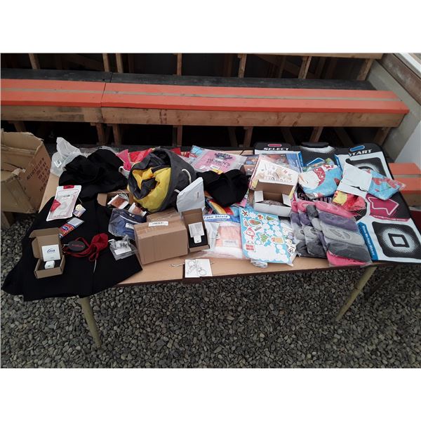 1 Box New Misc Household Items Incl Game, Solar Robot Kit, and more