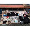 Image 1 : 1 Box New Misc Household Items Ladies Dress Jacket, Toques, Kids Mickey Mouse Shirts And More