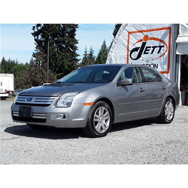 H6D --  2009 FORD FUSION SEL AWD , Grey , 108054  KM's