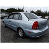 Image 10 : A10 --  2003 HYUNDAI ACCENT GL , Blue , 204937  KM's