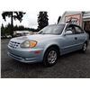Image 1 : A10 --  2003 HYUNDAI ACCENT GL , Blue , 204937  KM's