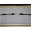 Image 3 : Garnet + Diamond Tennis Bracelet Suggested Value $440 With Certificate
