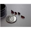 Image 3 : Lot of 4 Authentic Garnet Gemstones - Various Cuts