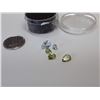 Image 2 : Lot of 5 Authentic Gemstones - 3 Peridot and 2 Aquamarine - Various Cuts