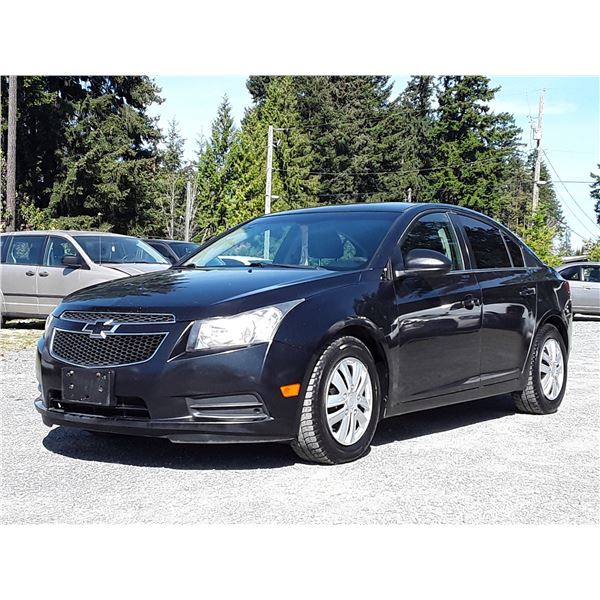 D6 --  2011 CHEVROLET CRUZE LS , Black , 157379  KM's