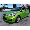 Image 1 : A3 --  2012 HYUNDAI ACCENT GLS , Green , 48201  KM's  "NO RESERVE"