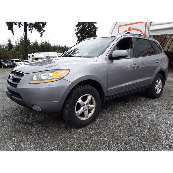 F2 --  2008 HYUNDAI SANTA FE GL  , Grey , 296646  KM's