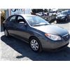 Image 3 : A7 --  2008 HYUNDAI ELANTRA GL, GREY, 237,067 KMS  "NO RESERVE"