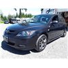 Image 1 : A12C --  2007 MAZDA 3 , Black , 306187  KM's