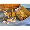 Image 1 : Box Lot 5 - Misc. carvings and sanded Unique branches