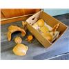 Image 1 : Box Lot 6 - Misc. carvings and sanded Unique branches